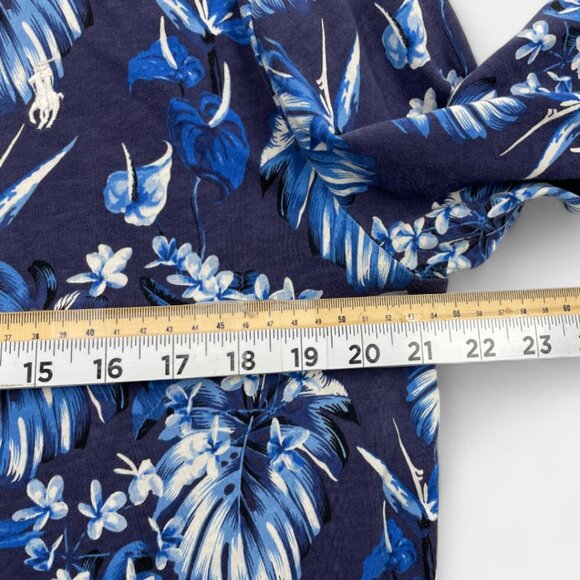 Polo Sport Ralph Lauren Tropical Hawaiian Light Hooded Sweatshirt Hoodie Men's M - Picture 6 of 10